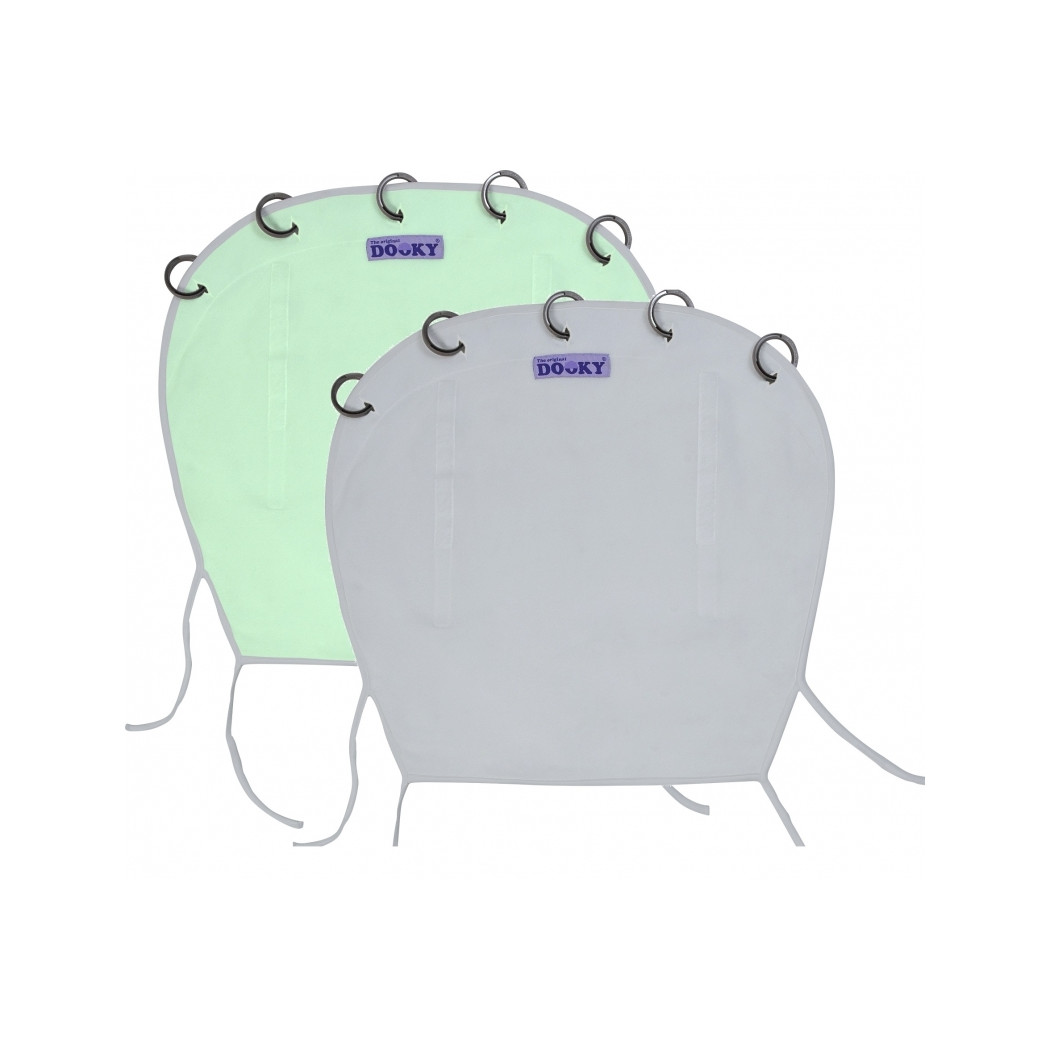 WYPRZEDAŻ Mint/Grey - Dwustronna osłonka do wózka i fotelika - DOOKY