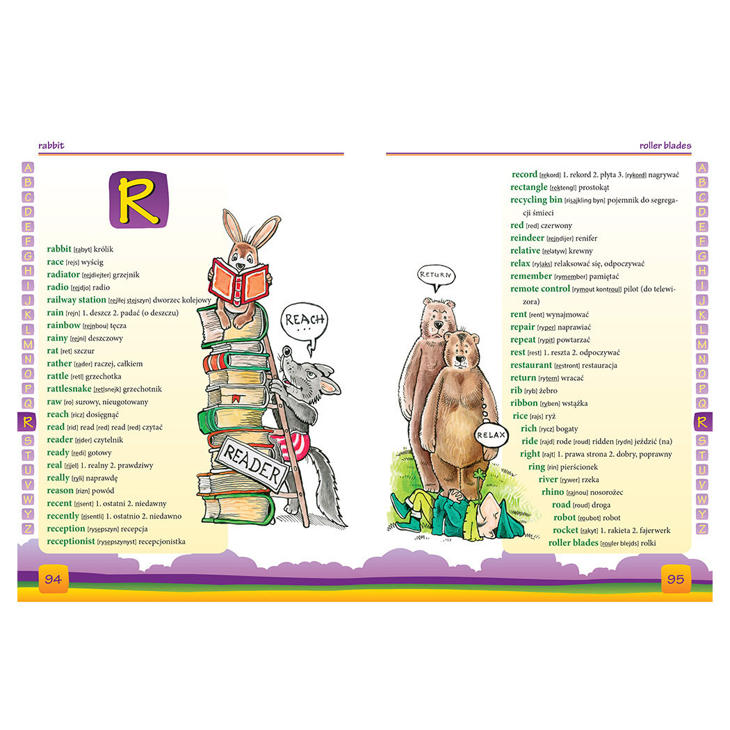 Ilustrowany Słownik Angielsko-Polski Dla Dzieci - Greg
