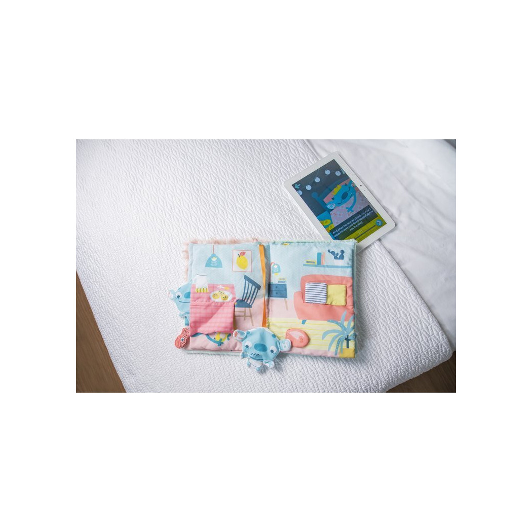 WYPRZEDAŻ Miękka Książeczka Opowieści Potworka - Eco Friendly - Miniland