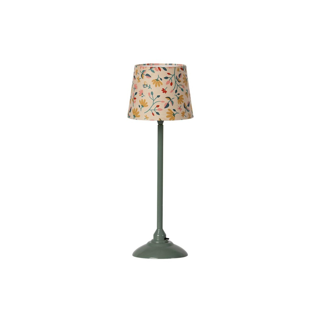 Miętowa Lampa Podłogowa - Miniature Floor Lamp Dark Mint - Rozmiar Mini - Maileg