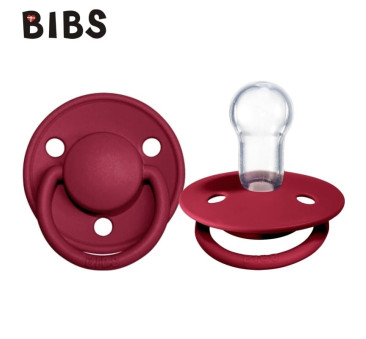 Ruby De Lux - Smoczek uspokajający silikonowy - One Size - Bibs