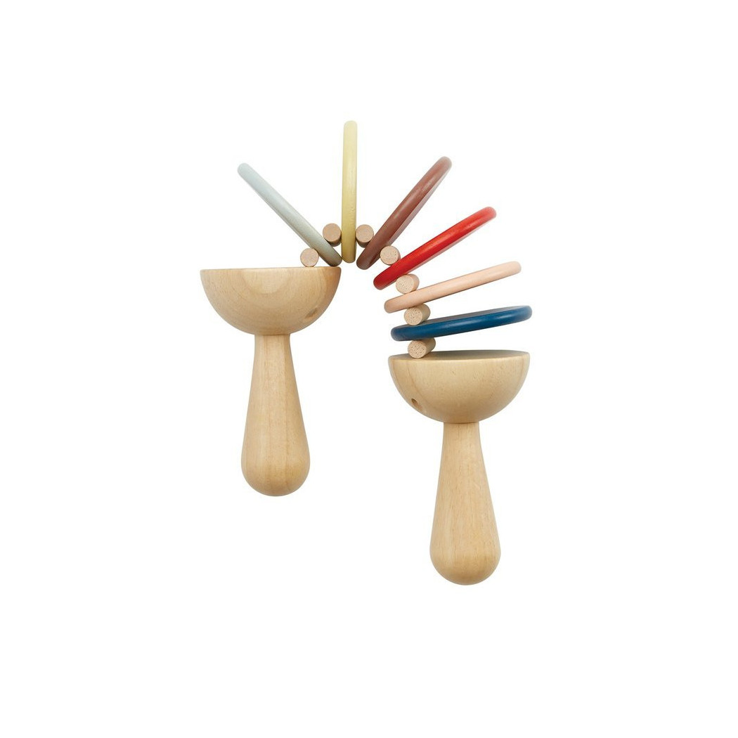 Barwy Sadu - Drewniana Klekotka - Plan Toys - Montessori