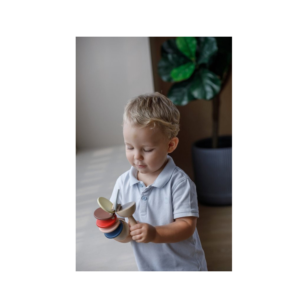 Barwy Sadu - Drewniana Klekotka - Plan Toys - Montessori