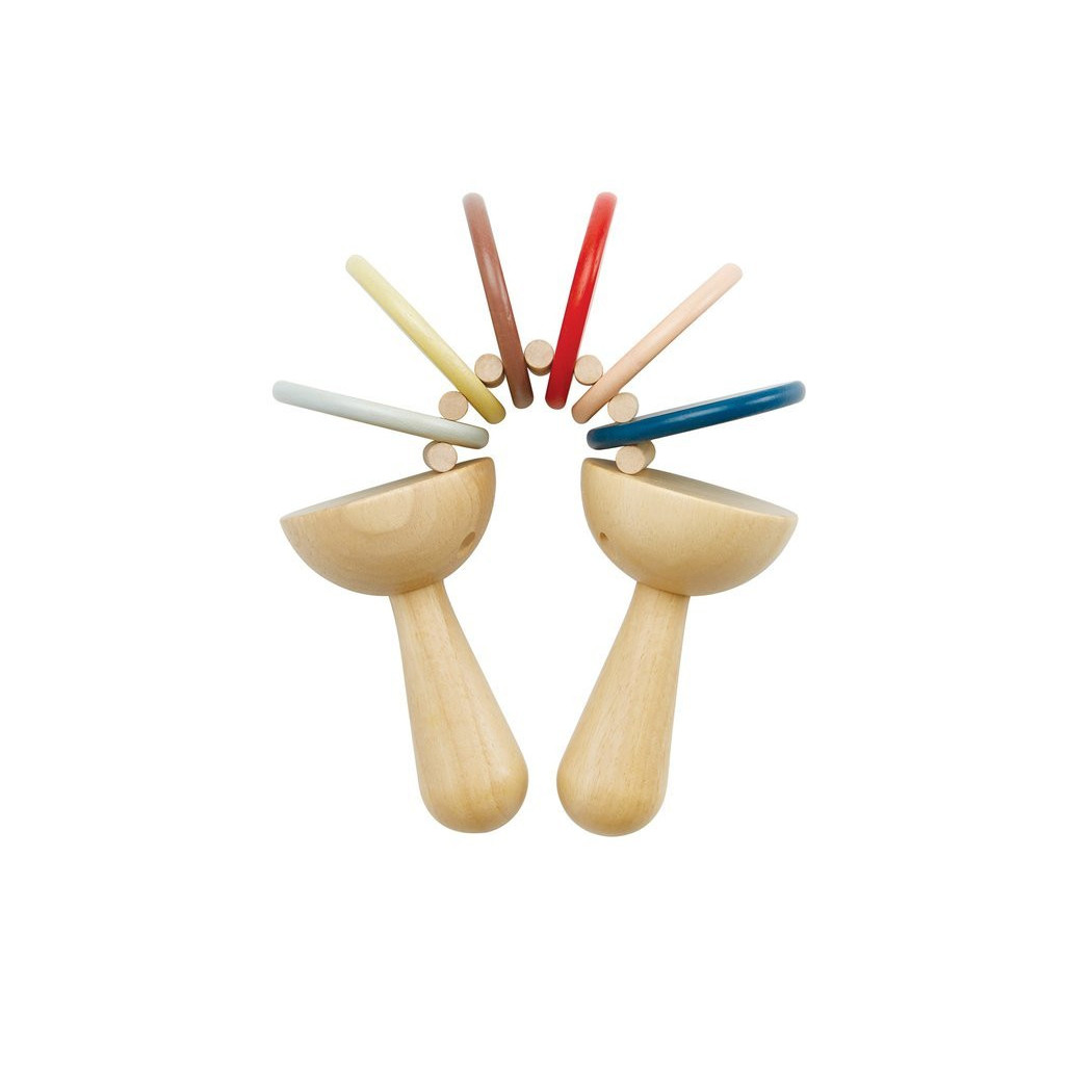Barwy Sadu - Drewniana Klekotka - Plan Toys - Montessori