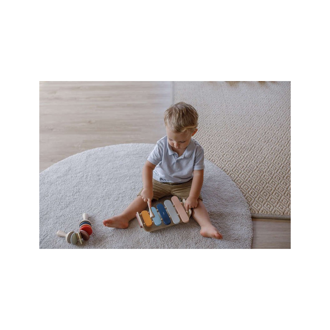 Barwy Sadu - Drewniany Ksylofon - Plan Toys - Montessori