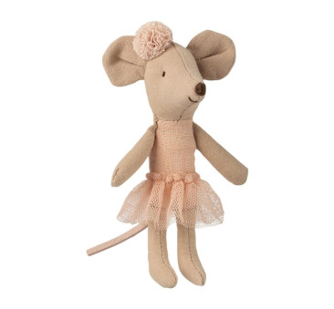 Myszka Baletnica - Ballerina Mouse - Little Sister - Maileg