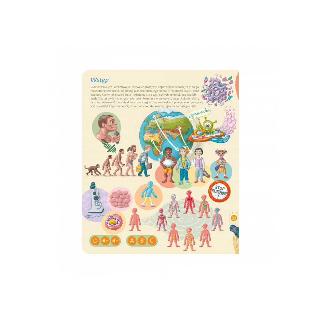 Książka Ciało Człowieka - Czytaj z Albikiem - Albi