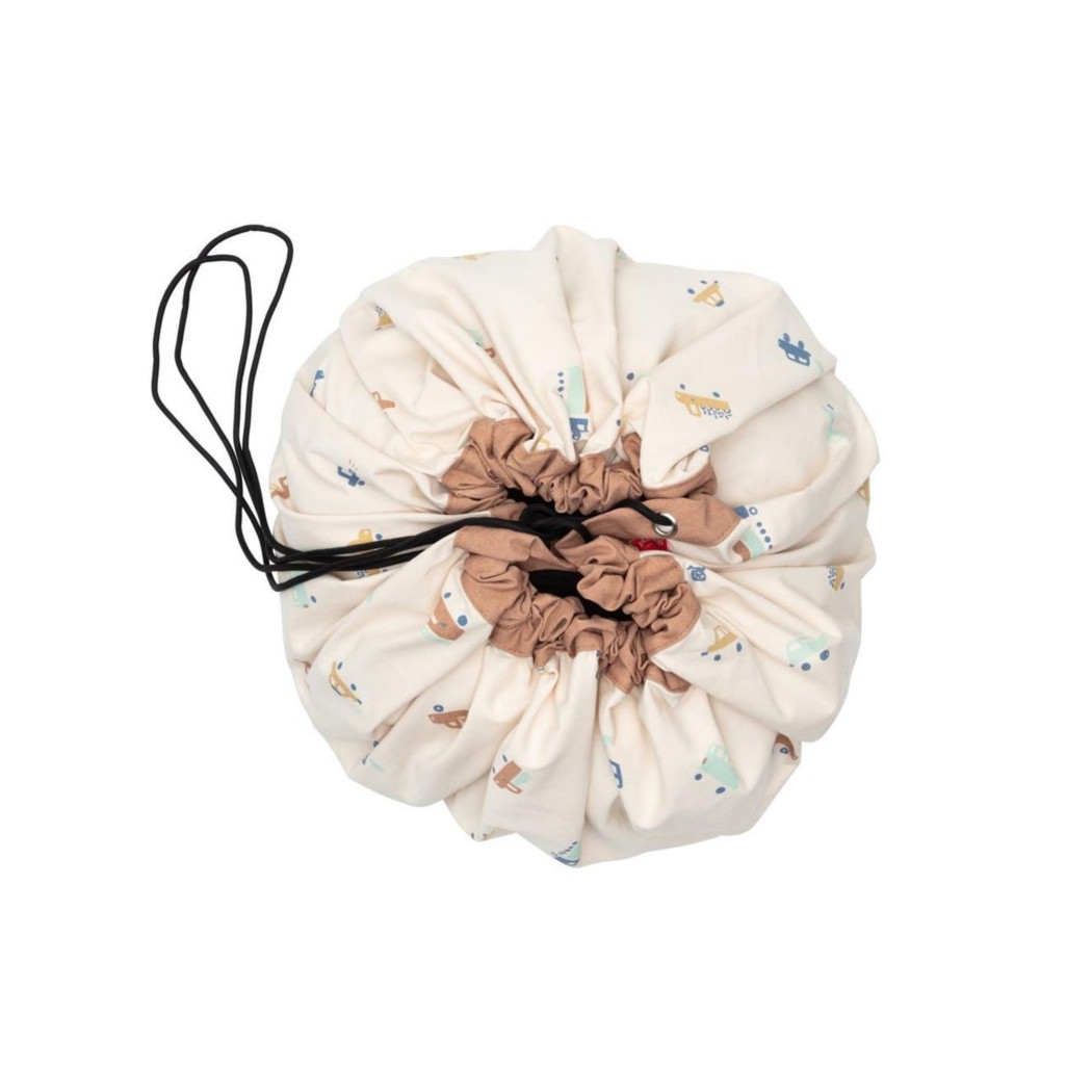 WOREK PLAY&GO - SAMOCHODY - Mata Do Zabawy Przechowywanie Zabawek