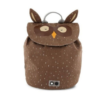 WYPRZEDAŻ Sowa Mini Plecak - Plecaczek ze Ściągaczem - Mr Owl - Trixie