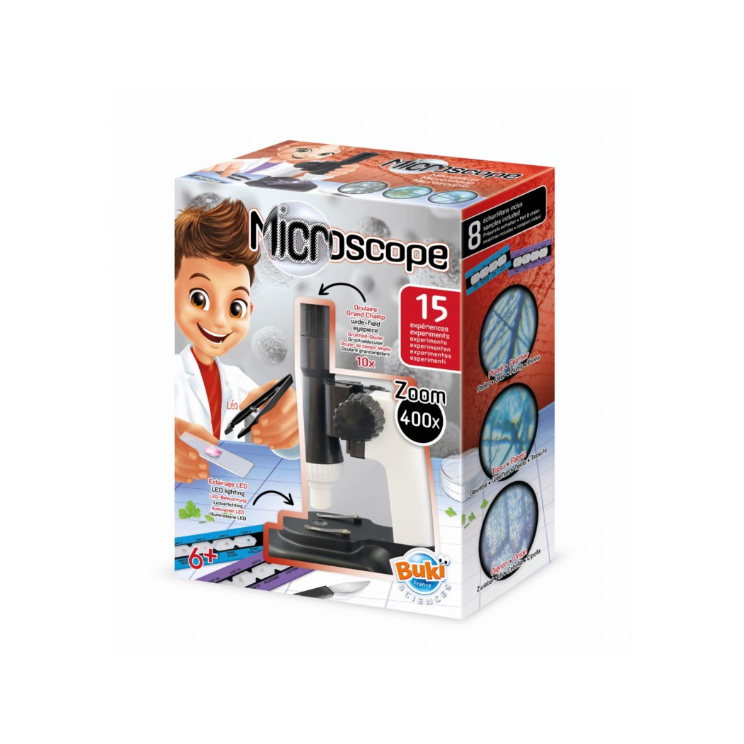 WYPRZEDAŻ Mikroskop 15 Doświadczeń - Mini Lab - BUKI