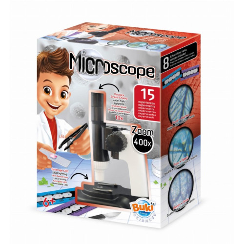 Mikroskop 15 Doświadczeń - Mini Lab - BUKI