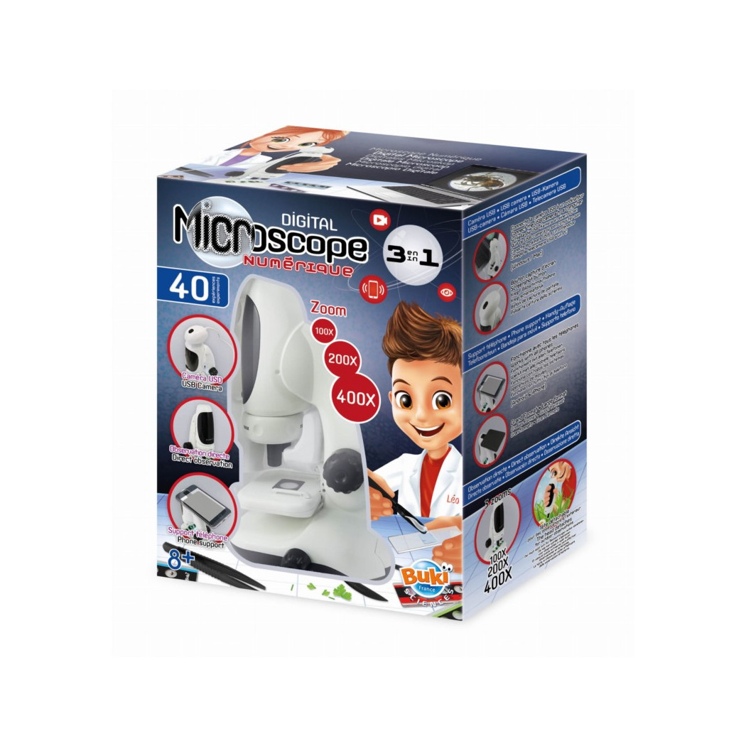 WYPRZEDAŻ Mikroskop Cyfrowy 3w1 - Mini Lab - BUKI