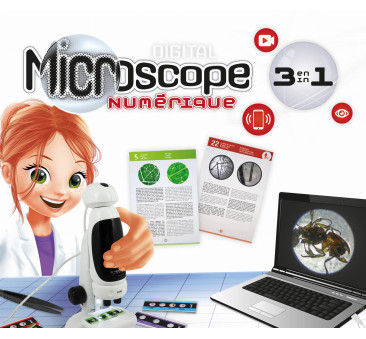 Mikroskop Cyfrowy 3w1 - Mini Lab - BUKI