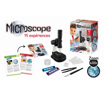 Mikroskop 15 Doświadczeń - Mini Lab - BUKI