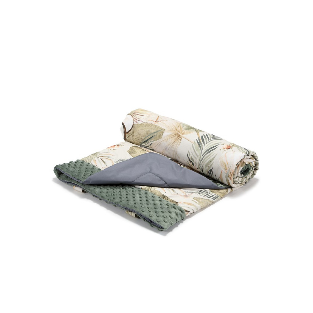 Boho Coco & Khaki - Koc Piknikowy Picnic Z Kieszonką / Mata Do Zabawy XL -  La Millou