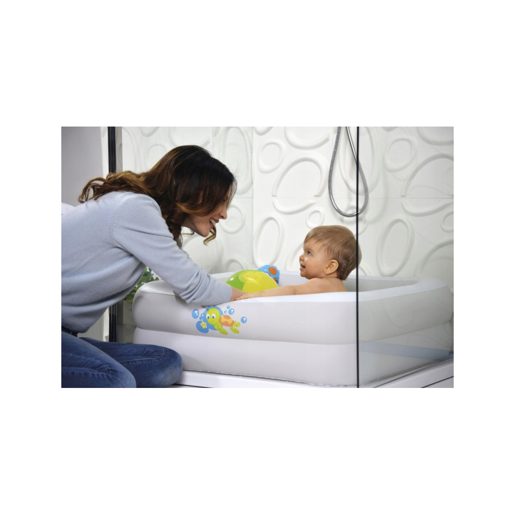 Biały Dmuchany Basen Dla Dzieci - Wanienka - Bestway