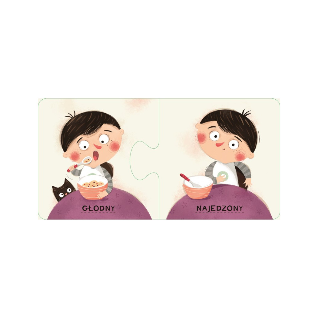 Puzzle Pucio.  Przeciwieństwa - Nasza Księgarnia