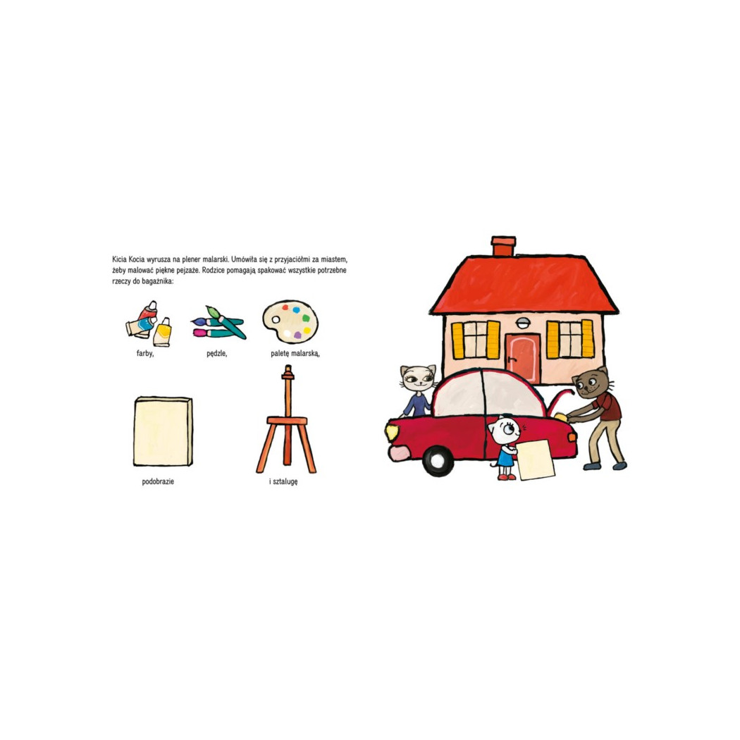 KICIA KOCIA NA PLENERZE - Anita Głowińska - MEDIA RODZINA