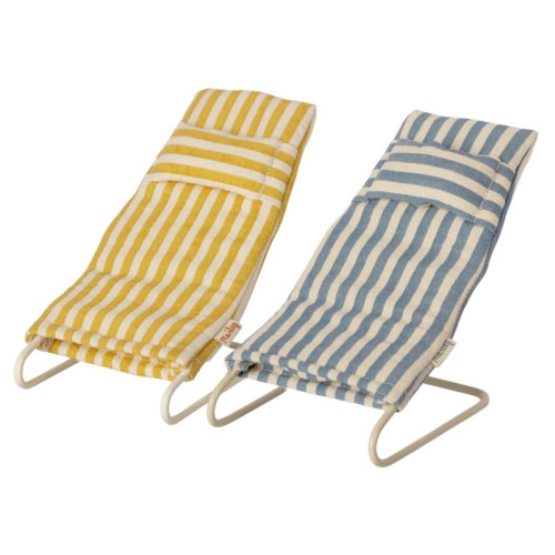 Zestaw Dwóch Leżaków - Beach Chair Set - Maileg