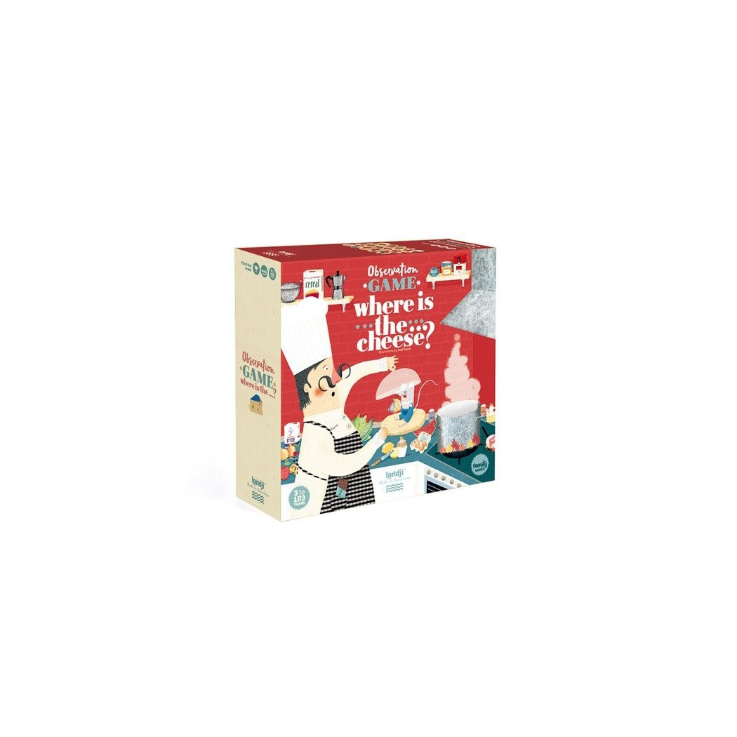 Gra Memory Gdzie Jest Ser ? - Where Is The ... Cheese ? - Londji