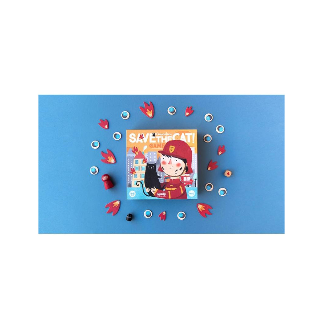Gra Kooperacyjna Uratuj Kotka - Save The Cat - Londji