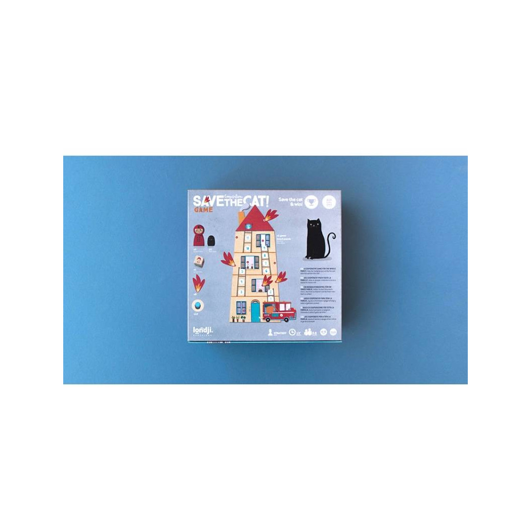 Gra Kooperacyjna Uratuj Kotka - Save The Cat - Londji