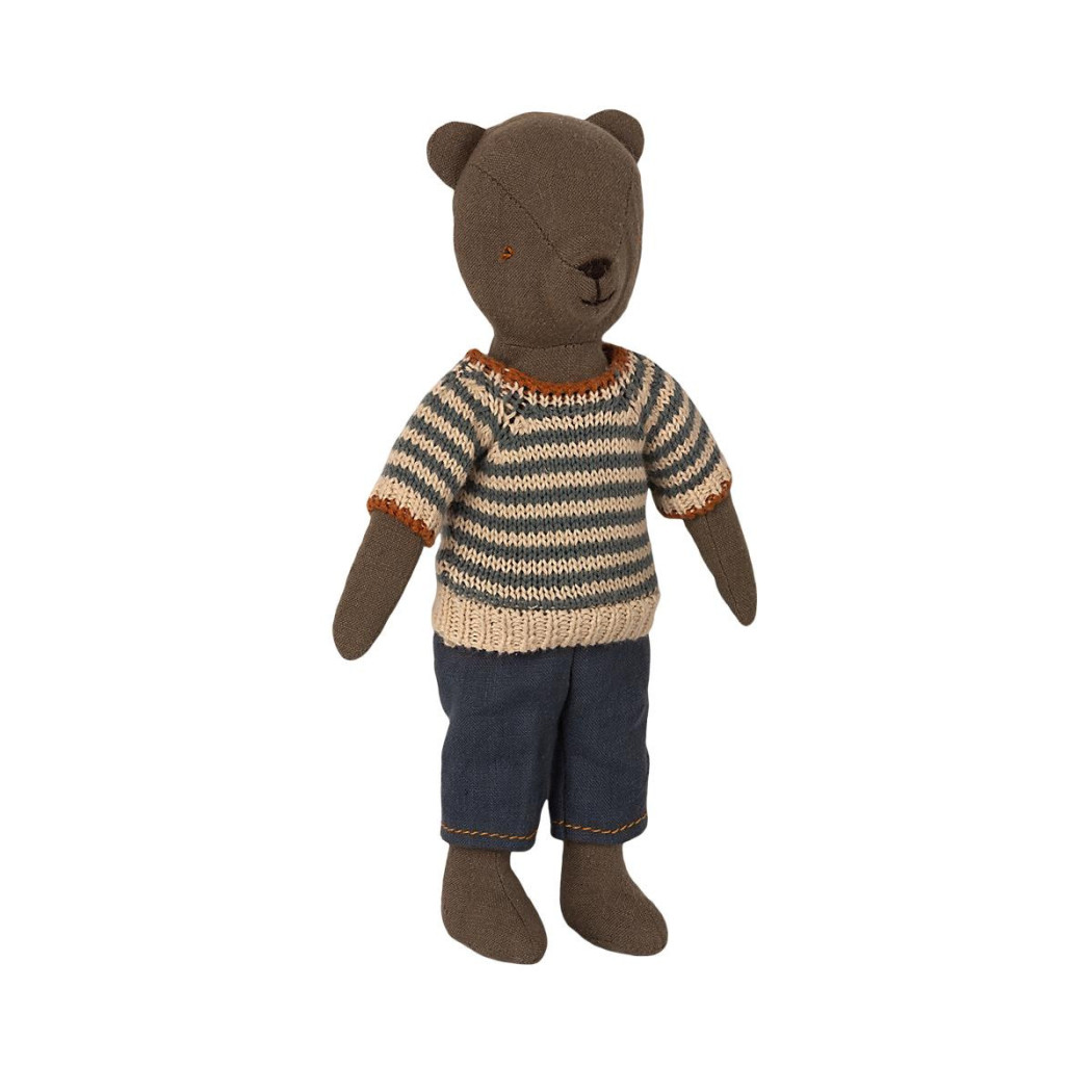 WYPRZEDAŻ Ubranko Misia - Blouse And Pants For Teddy Dad - Maileg