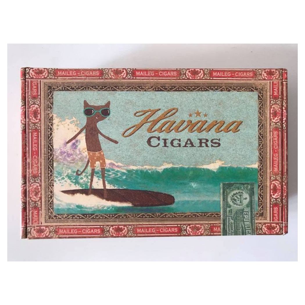 OUTLET Mama i Tata w Pudełeczku - Mum & Dad Mice In Cigarbox - Maileg