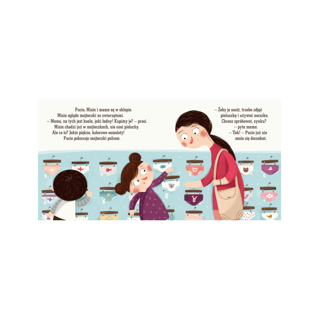 Pucio Chce Siusiu, Czyli Pożegnanie Pieluszki - Marta Galewska Kustra - Nasza Księgarnia