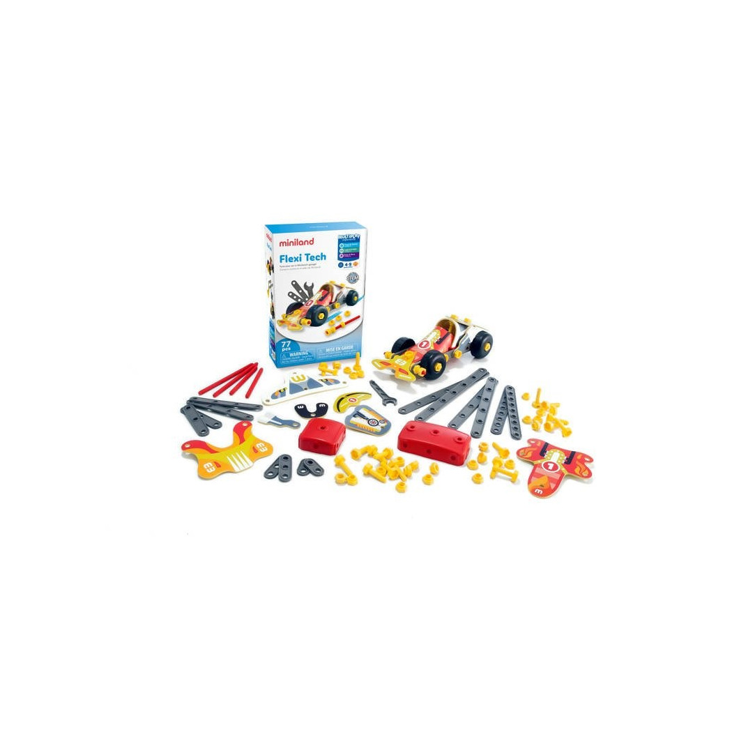Zestaw Konstruktora Flexi Tech - Miniland