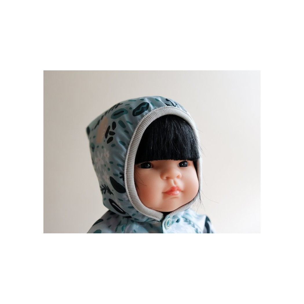 Płaszczyk Przeciwdeszczowy Flora - Rozmiar 38 - Ubranko Dla Lalek - Miniland - LILLITOY