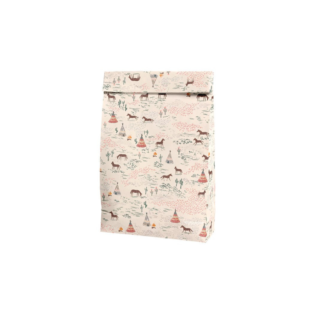 Duża Torebka Papierowa - Big Gift Bag Chevaux Heurex - Maileg