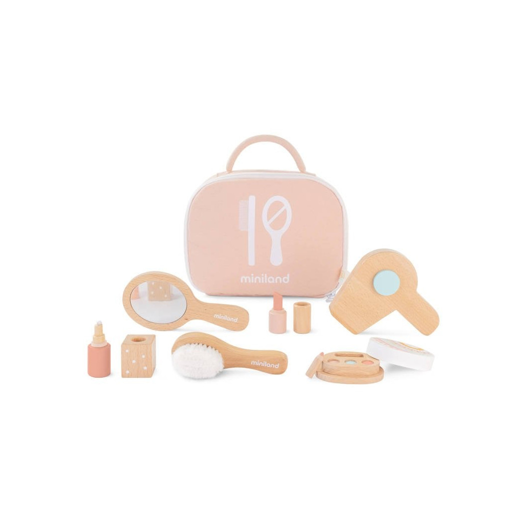 WYPRZEDAŻ Drewniany Zestaw Do Makijażu - Beauty Set - Eco Friendly - Miniland