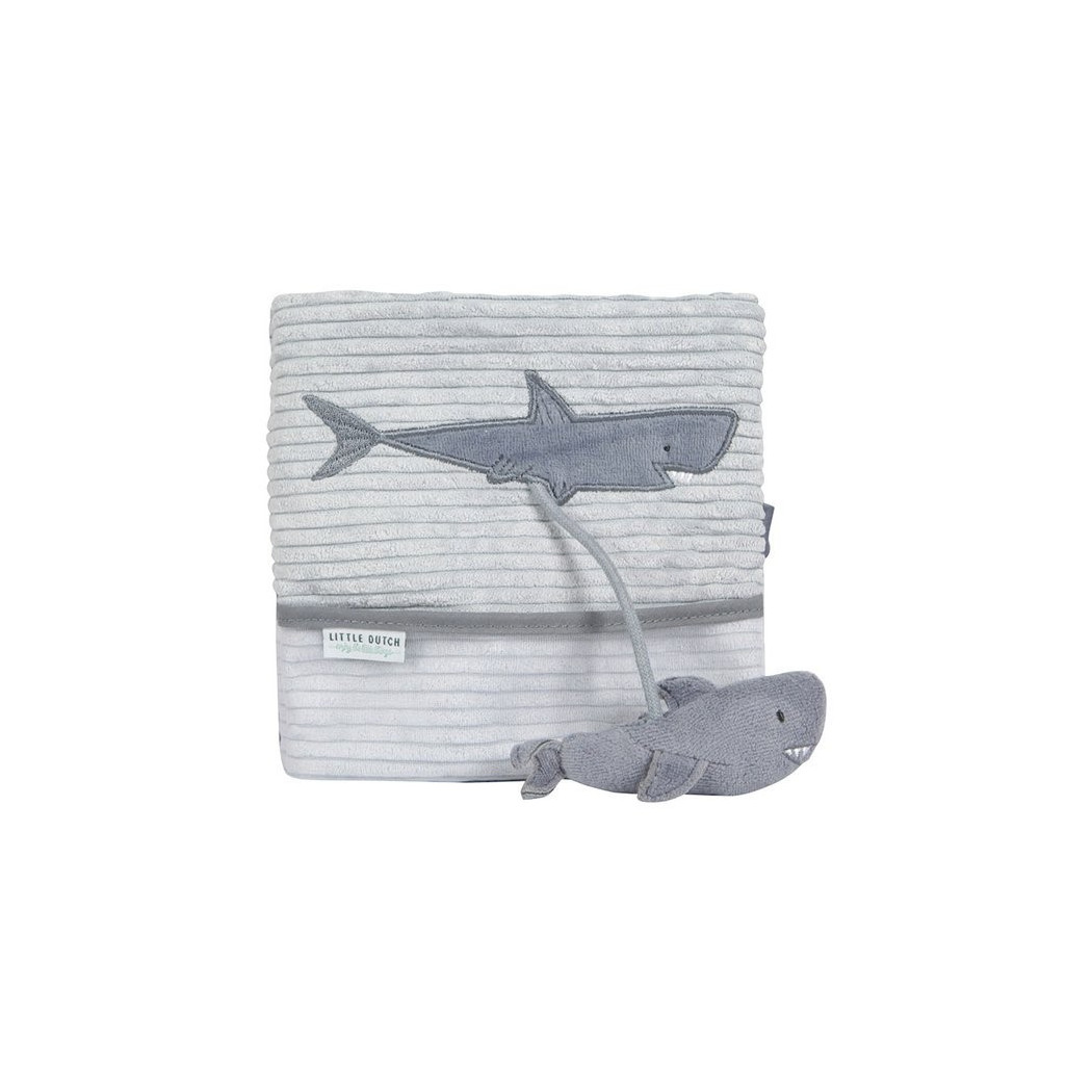 Błękit - Duża  Książeczka Aktywizująca - Ocean - Little Dutch