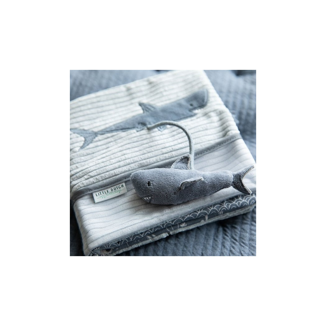 Błękit - Duża  Książeczka Aktywizująca - Ocean - Little Dutch