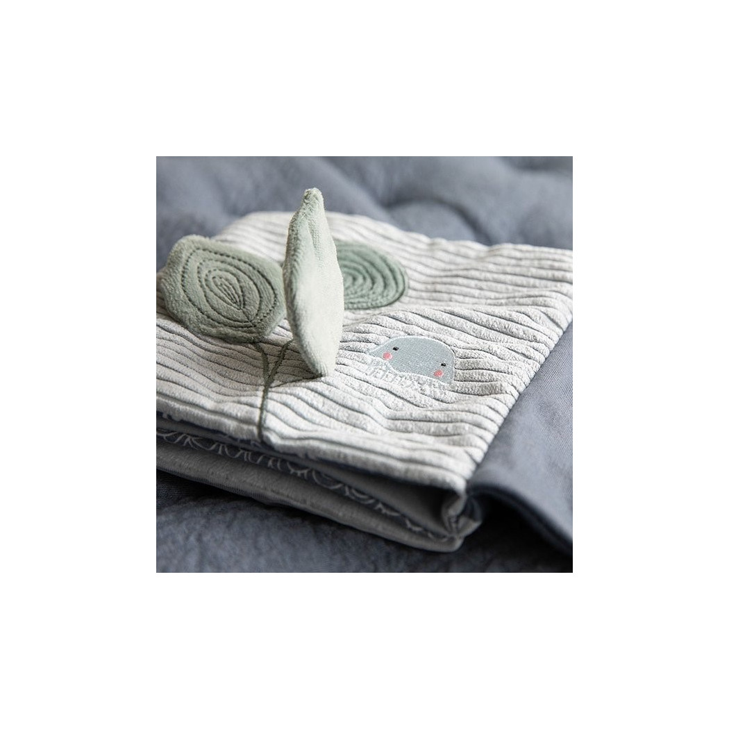 Błękit - Duża  Książeczka Aktywizująca - Ocean - Little Dutch