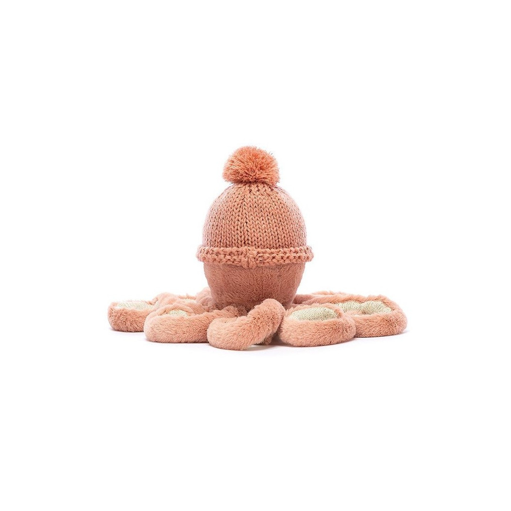 WYPRZEDAŻ Ośmiornica w Różowej Czapce 23 cm - Maskotka Przytulanka - JellyCat