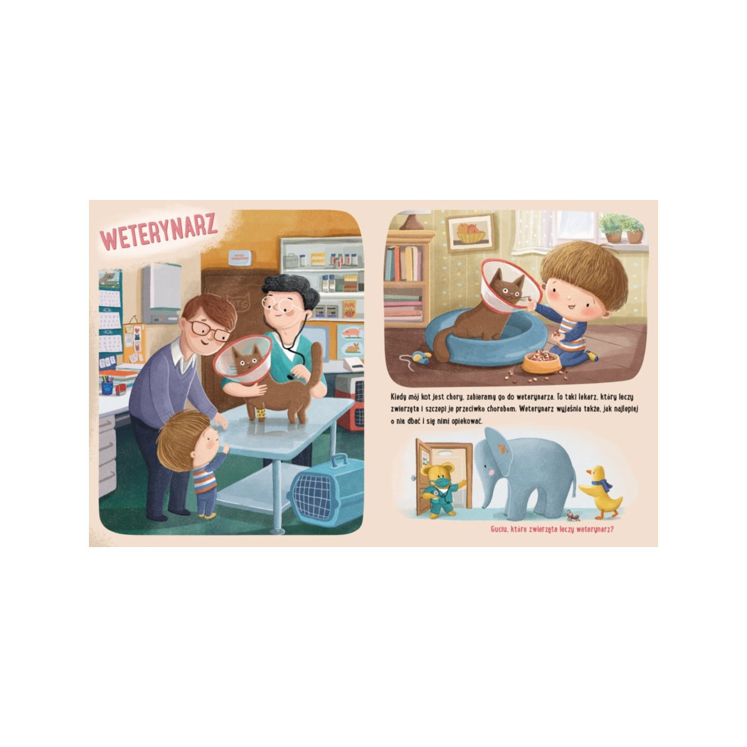 Feluś i Gucio poznają zawody - Katarzyna Kozłowska - Nasza Księgarnia