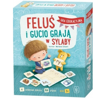 Feluś i Gucio grają w sylaby - Nasza Księgarnia