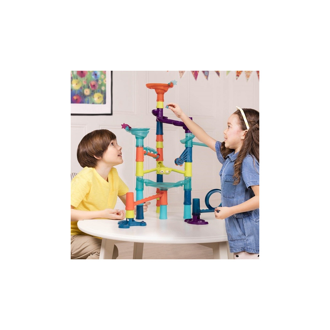 OUTLET Mały Interaktywny Kulodrom - Światło i Dźwięk - Marble-Palooza - Btoys
