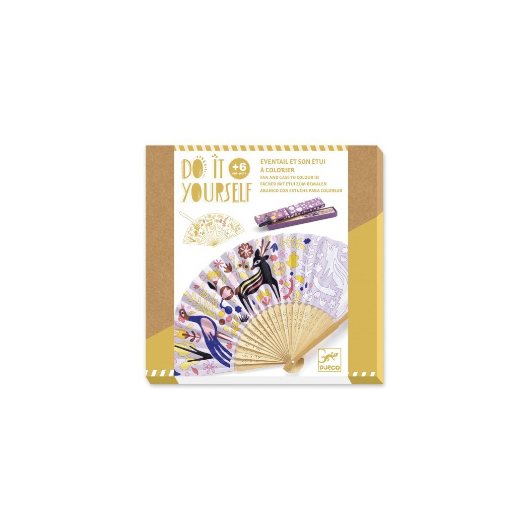 Wachlarz Piękno Lasu - Mozaiki - Zrób To Sam - Djeco