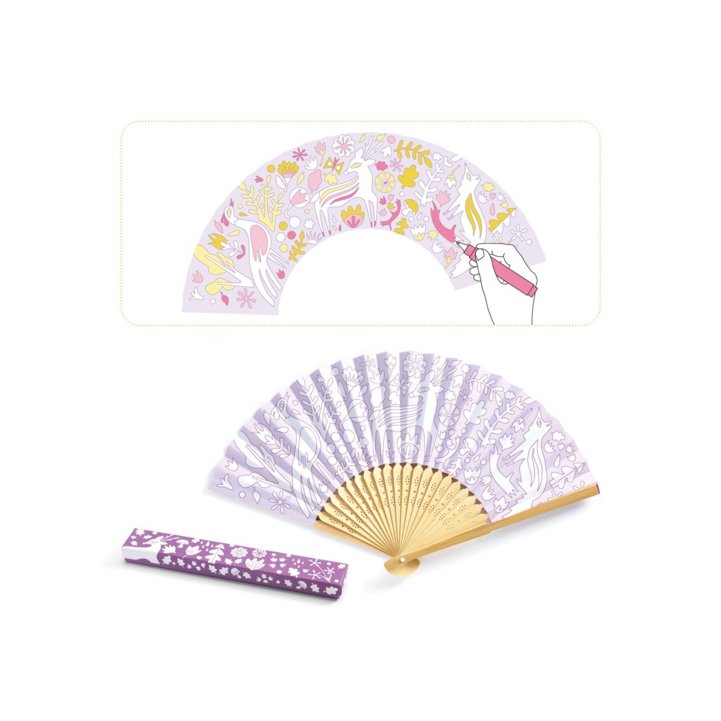 Wachlarz Piękno Lasu - Mozaiki - Zrób To Sam - Djeco