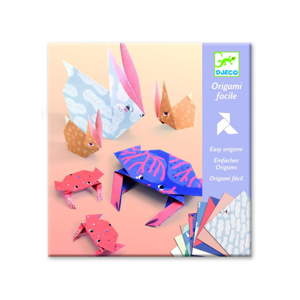 Origami FAMILY - Zestaw do Układania Origami z Instrukcją - Zrób to Sam DIY - Djeco