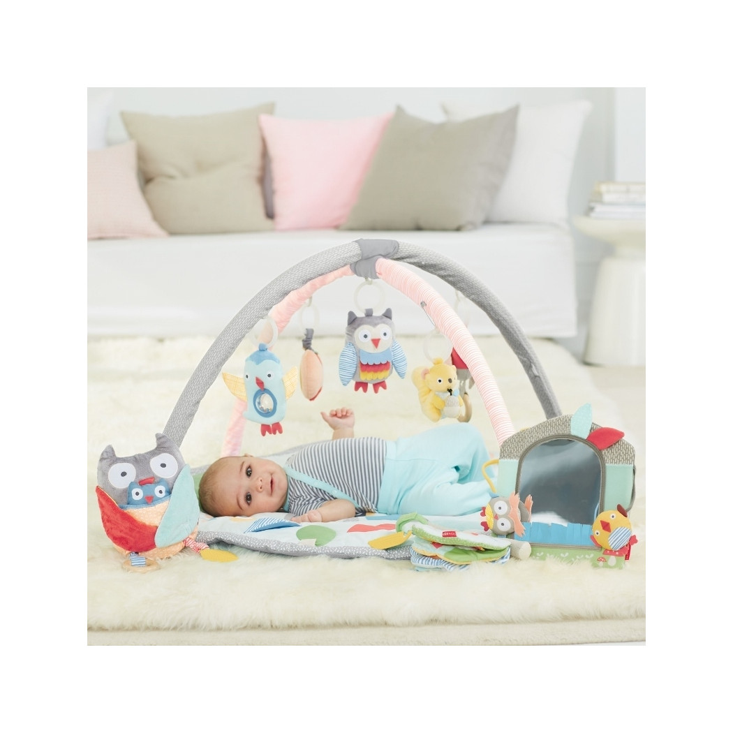 Mata Edukacyjna Treetop Grey/Pastel - Skip Hop