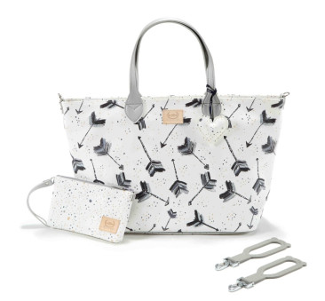 Torba Medium Zip z Saszetką - Boho Royal Arrows Premium - La Millou Feeria