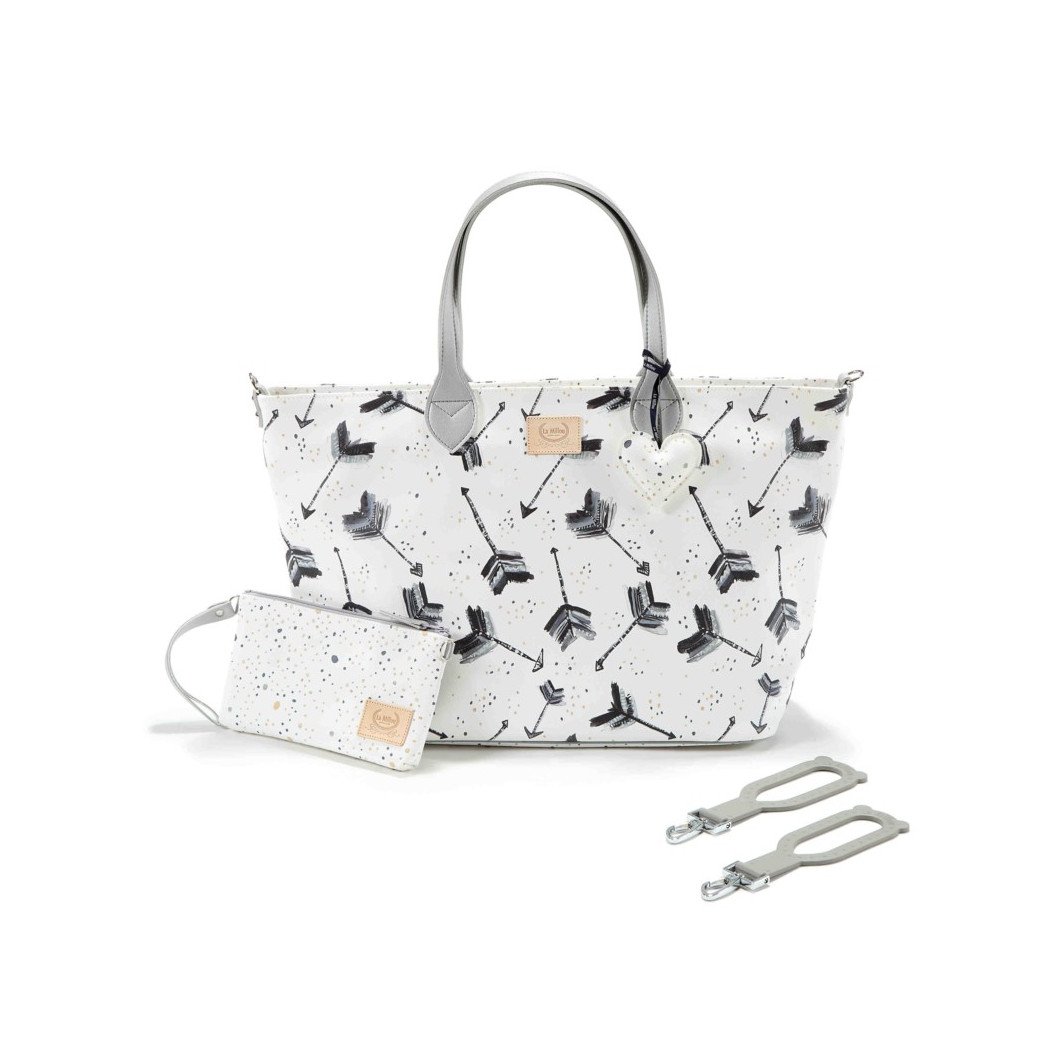 Torba Medium Zip z Saszetką - Boho Royal Arrows Premium - La Millou Feeria