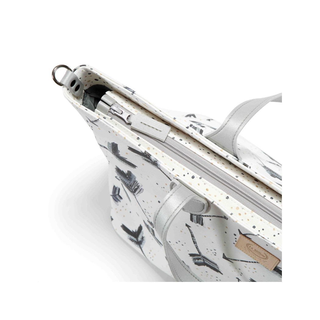 Torba Medium Zip z Saszetką - Boho Royal Arrows Premium - La Millou Feeria