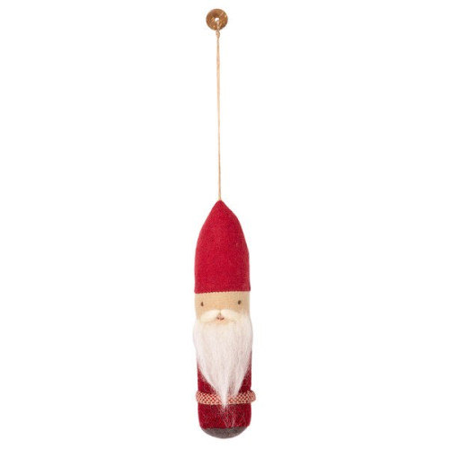 Święty Mikołaj - Bawełniana Dekoracja Bożonarodzeniowa - Santa Ornament - Maileg Christmas