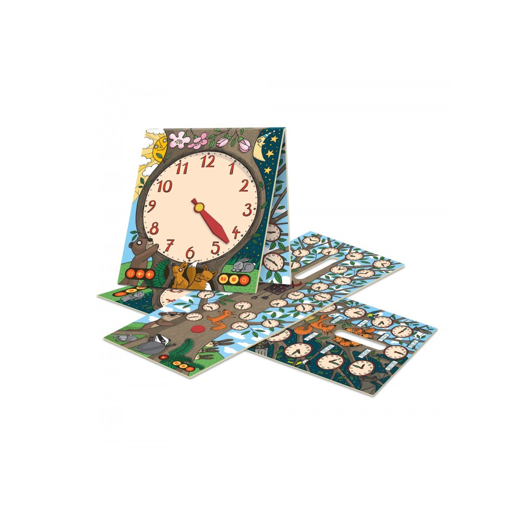 Zegar - Znam Godziny - Czytaj z Albikiem - Albi