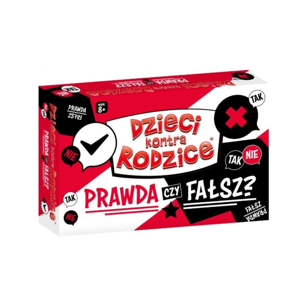 Gra Rodzinna Prawda czy Fałsz? Dzieci Kontra Rodzice - Kangur